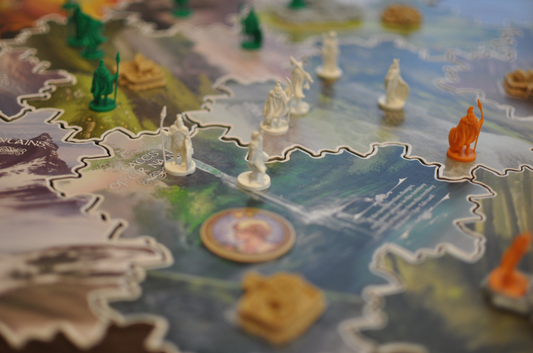 Inis - a game set in ancient Ireland, pronounced "inish" like finish.